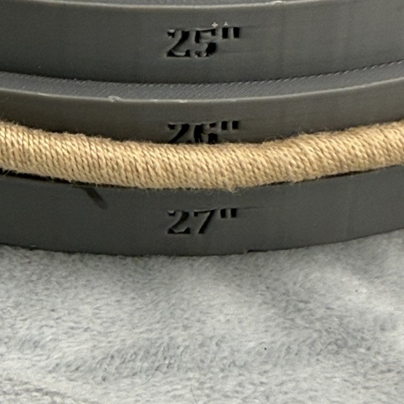 Vintage Fetish Necklace Blue Carved Horses Equestrian 27" - Picture 6 of 7